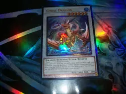 Coral Dragon 1st Edition Prismatic Ultimate Rare RA02-EN031 Yu-Gi-Oh! - Image 1