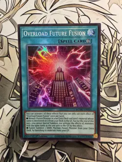 Yu-Gi-Oh! Overload Future Fusion, Super Rare, 1st Ed MZMU-EN055, NM - Image 1