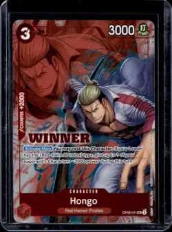 2024 One Piece Emperors in the New World Hongo Uncommon #OP09-011 - Image 1