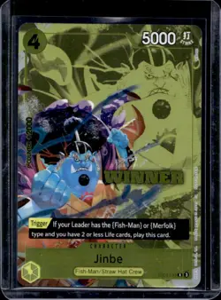 2025 One Piece Anime 25th Jinbe Winner Pack Rare #EB02-055 - Image 1