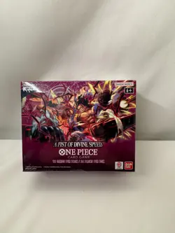 One Piece OP-11 A Fist of Divine Speed Booster Box Factory Sealed 24 Packs - Image 1