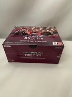 One Piece OP-11 A Fist of Divine Speed Booster Box Factory Sealed 24 Packs - Image 2