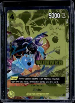 2025 One Piece Anime 25th Jinbe Winner Pack Rare #EB02-055 - Image 1