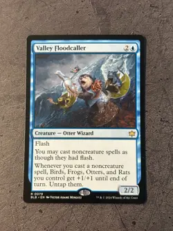Valley Floodcaller - Bloomburrow - MTG Magic Card - NM - Image 1