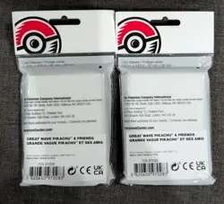 Pokemon TCG - Great Wave Pikachu & Friends Card Sleeves - Image 2