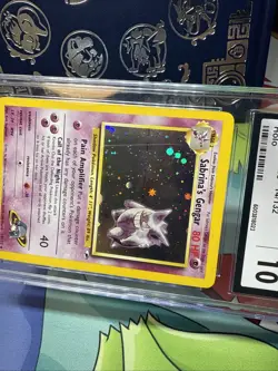 CGC 10 GEM MINT Sabrina's Gengar 2000 Gym Heroes 14/132 Holo Pokemon Card - Image 5