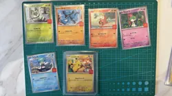Complete Set Pikachu McDonald's Promo 2025 Pokemon Card Japanese - Image 1