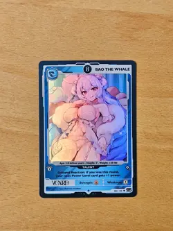 Bao The Whale 8 Holo 1st Edition Rising Stars Card GamerSupps VCard 004/190 - Image 2