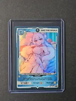 Bao The Whale 8 Holo 1st Edition Rising Stars Card GamerSupps VCard 004/190 - Image 5