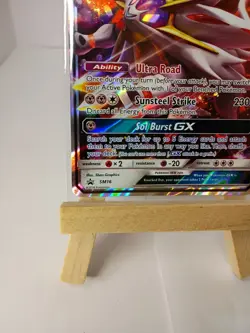 Solgaleo GX SM16, 2016 Black Star Promo Sun and Moon Pokemon Card - Image 5