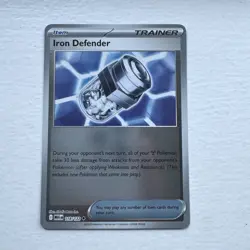 Iron Defender 118/132 NM Reverse Holo Mega Evolutions Pokemon Card! - Image 1
