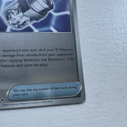 Iron Defender 118/132 NM Reverse Holo Mega Evolutions Pokemon Card! - Image 4
