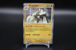2023 Pokemon Nintendo Garganacl #104/182 Holographic Rare Trading Card - Image 1