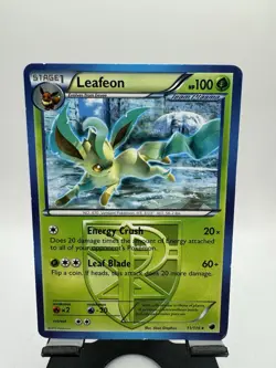 Leafeon (Team Plasma) 11/116 Rare Plasma Freeze Non Holo Pokemon Card Vintage - Image 1