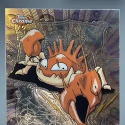 Kingler #99 Topps Chrome Series 2 Pokemon Card Holo 2000 TV Animation Edition - Image 3
