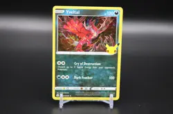 2021 Pokemon Nintendo Yveltal #019/025 Holographic Rare Trading Card - Image 1