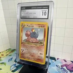 CGC 10 GEM MINT Magcargo Neo Revelation 1st Edition 33/64 Pokemon Card psa - Image 3