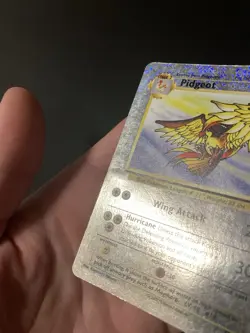 Pokemon TCG Pidgeot Legendary Collection Reverse Holo Rare Card 33/110 MP Wotc - Image 3