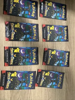 Pokemon TCG Booster Packs Trick or Trade 2024 Halloween Card New - Image 1