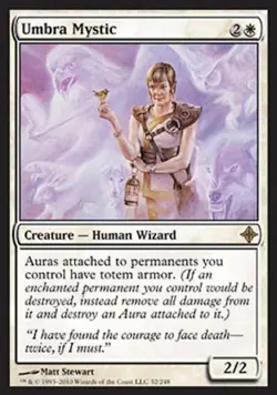 Umbra Mystic - Medium Play MTG Rise of the Eldrazi - Image 1