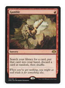 Gamble Dominaria Remastered Regular MTG - Image 1