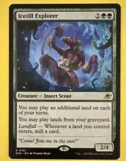 Magic MTG ~ Icetill Explorer #192 ~ Edge of Eternities Regular ~ Pack Fresh - Image 1