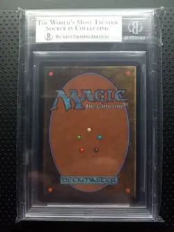 1993 Magic The Gathering MTG Beta Plains V2CL BGS 9 MINT - Image 2