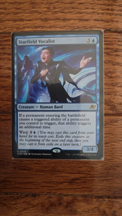 Starfield Vocalist Edge of Eternities 0078 NM MTG - Image 1
