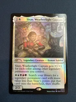 MTG Sisay, Weatherlight Captain - Secret Lair Drop Series (SLD) NM Foil - Image 1