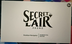 Magic The Gathering MTG | SECRET LAIR PROMO DEADEYE NAVIGATOR RAINBOW FOIL - Image 1