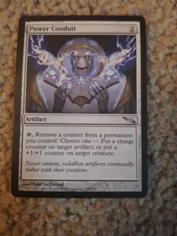 MTG Magic the Gathering 1x Power Conduit - Mirrodin LP - Image 1