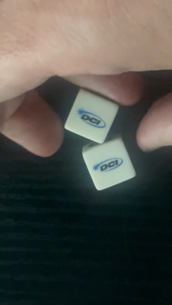 Rare Vintage DCI Duelist MTG Magic Pokemon WotC 6-sided dice - Two (2) - Image 2