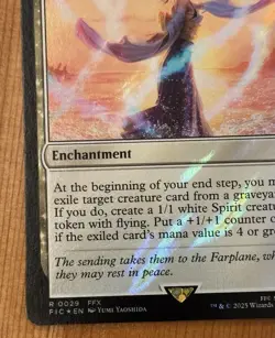 Summoner's Sending, R 0029, LP Surge Foil, MTG Final Fantasy, FFX Commander FIC - Image 2