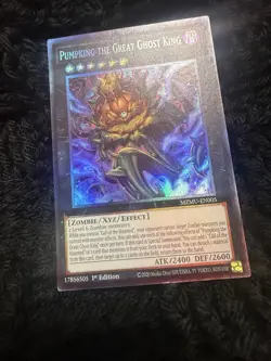 Pumpking the Great Ghost King 1st Edition Collector's Rare MZMU-EN005 Yu-Gi-Oh! - Image 1
