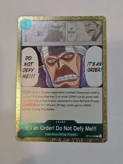 One Piece It's an Order! Do Not Defy Me!!! OP15-038 Adventure on Kami's Island - Image 1