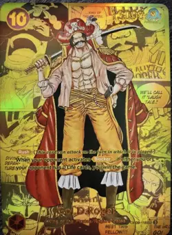 Bandai One Piece CCG Gol D. Roger OP09-118 SR Foil Full Art English 13000 - Image 1
