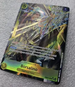 One Piece TCG Borsalino EB04-058 ALT SR ALTERNATE ART OP15-EB04 - Image 2