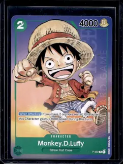 2023 One Piece Monkey.D.Luffy Campaign Exclusive Promo #P-037 - Image 1