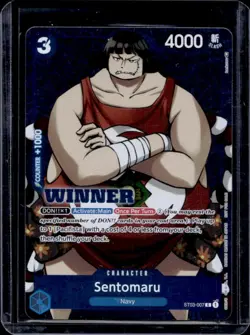 One Piece Tournament Winner Pack Vol 3 Sentomaru Common #ST03-007 - Image 1
