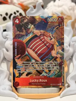 Lucky.Roux Treasure Rare - A Fist Of Divine Speed (OP11) #OP09-015 TR One Piece - Image 1