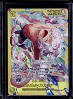 2026 One Piece Adventure on Kami's Island Monkey.D.Luffy Secret Rare #EB04-061 - Image 1