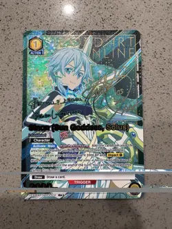 Bandai Union Arena Sinon Sun Goddess Solus R Foil Sword Art Online - Image 1