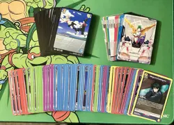 UniVersus (27), Gundam (20) & Union Arena (113) C/UC Bulk Lot (160 Total) *Dupes - Image 1