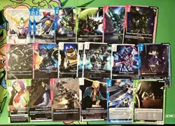 UniVersus (27), Gundam (20) & Union Arena (113) C/UC Bulk Lot (160 Total) *Dupes - Image 5