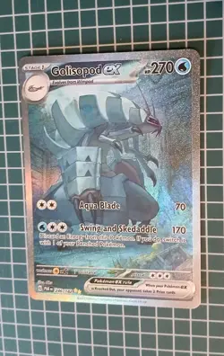 Golisopod EX 246/182 SV04: Paradox Rift Holo Pokemon Card - Image 1