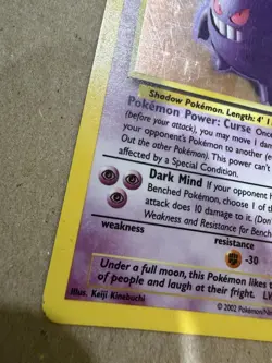 Gengar - 11/110 - Pokemon Legendary Collection Holo Rare Card - Image 3