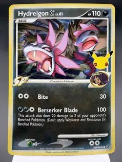 Hydreigon C SWSH138 - Holo Rare - Sword & Shield Promo Pokemon Card NM - Image 1