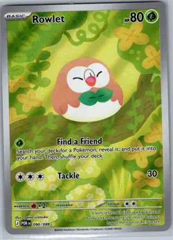 Rowlet 090/088 ME03: Perfect Order - Pokemon Card - NM - Image 1
