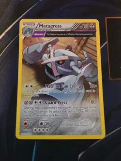 Pokemon TCG Metagross 50/98 Regular Non Holo Card XY Ancient Origins - Image 1