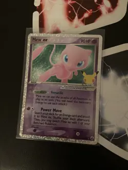 Pokemon TCG Mew EX Celebrations Classic Collection Holo Ultra Rare Card 88/92 - Image 1